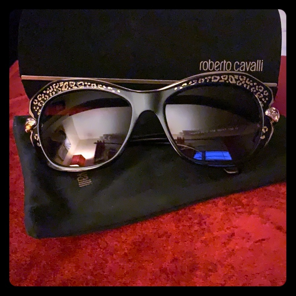 Roberto Cavali sunglasses with case